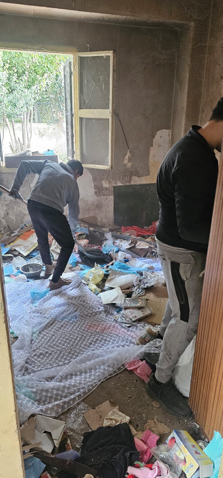 Tokom pospremanja prostora