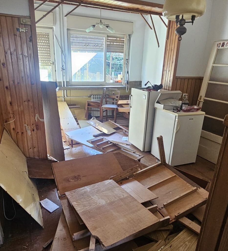 Slika prostora prije ciscenja