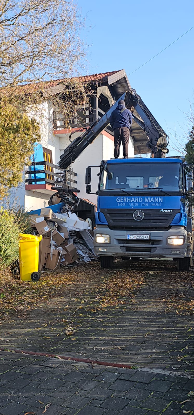 Odvoz građevinskog otpada s gradilišta